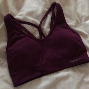 Reebok criss cross sports bra